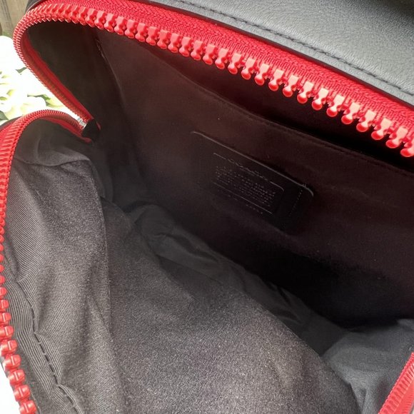 Coach Westway Backpack In Signature Canvas With Coach Radial Rainbow C6856 - Picture 8 of 10